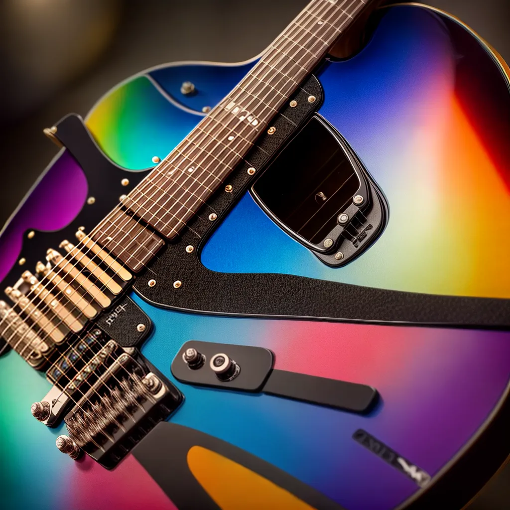 Fotos cores guitarra musica harmonia pintura