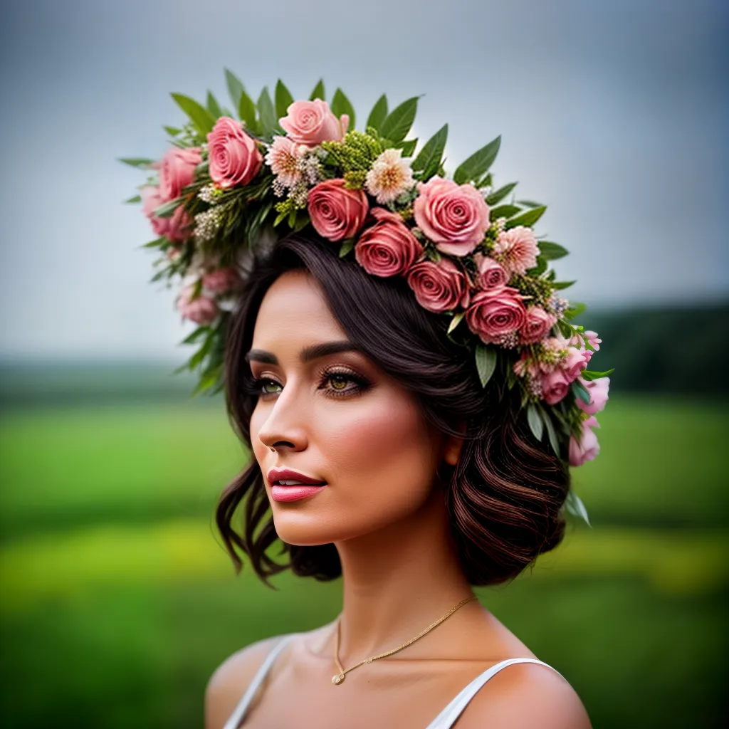 Coroa de flores no sonho: qual a mensagem? 6 Fotos coroa flores sonhos jardim florido