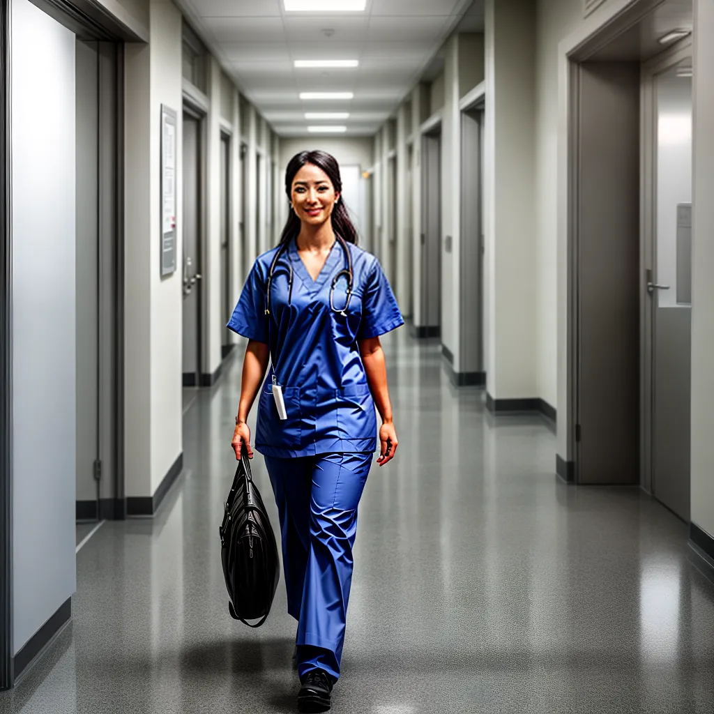 Enfermeiro em plantão: entenda o significado de sonhar com hospitais 4 Fotos corredor hospital enfermeira paciente sorriso
