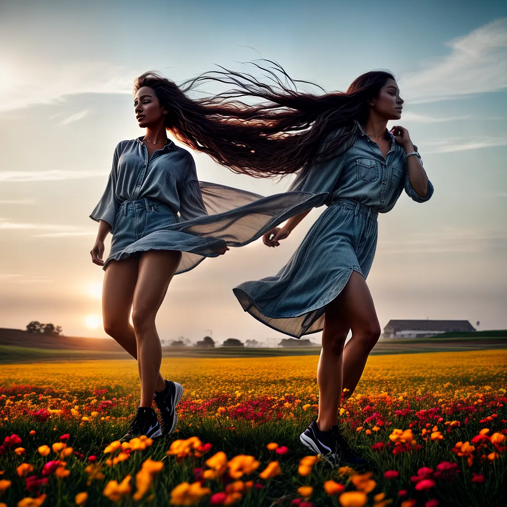 A Simbologia do Movimento nos Sonhos 4 Fotos corrida campo flores liberdade