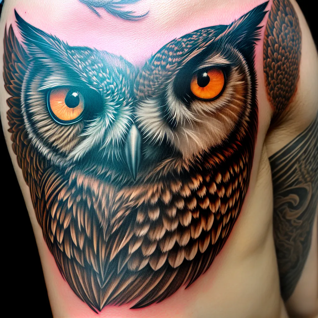 Descubra o Mistério por Trás da Tatuagem de Coruja 11 Fotos coruja sabedoria ramo noite