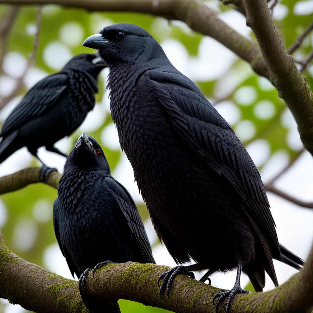 Fotos corvo misterioso olhar sonhos