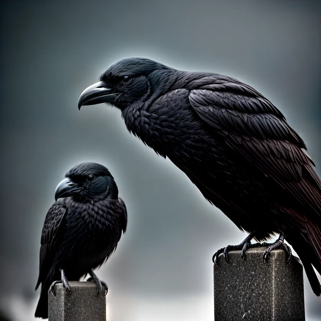 O que Significa Sonhar com a Morte: Entenda Agora 2 Fotos corvo tumulo olhar sombrio