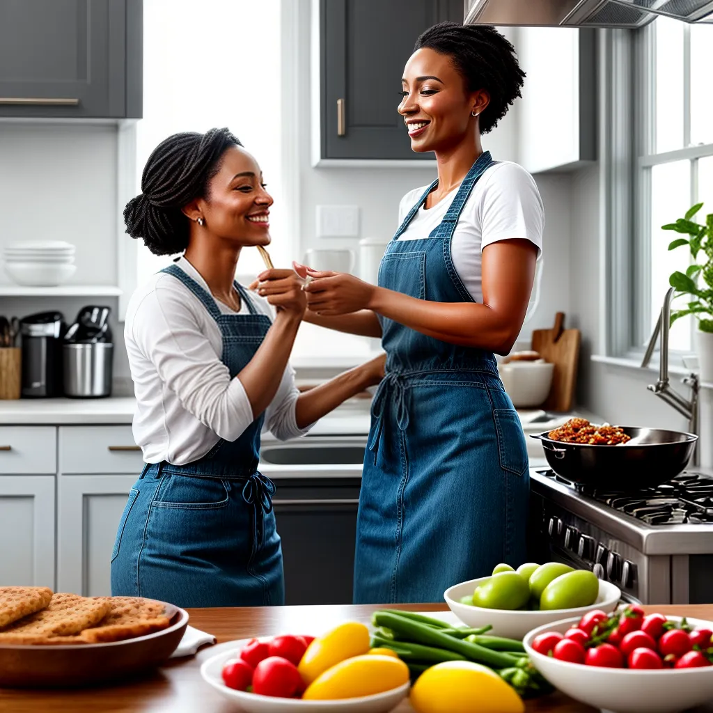 Cozinhar é Amor: Qual o Significado de Sonhar Preparando Alimentos 3 Fotos cozinha amor panela sorriso cores