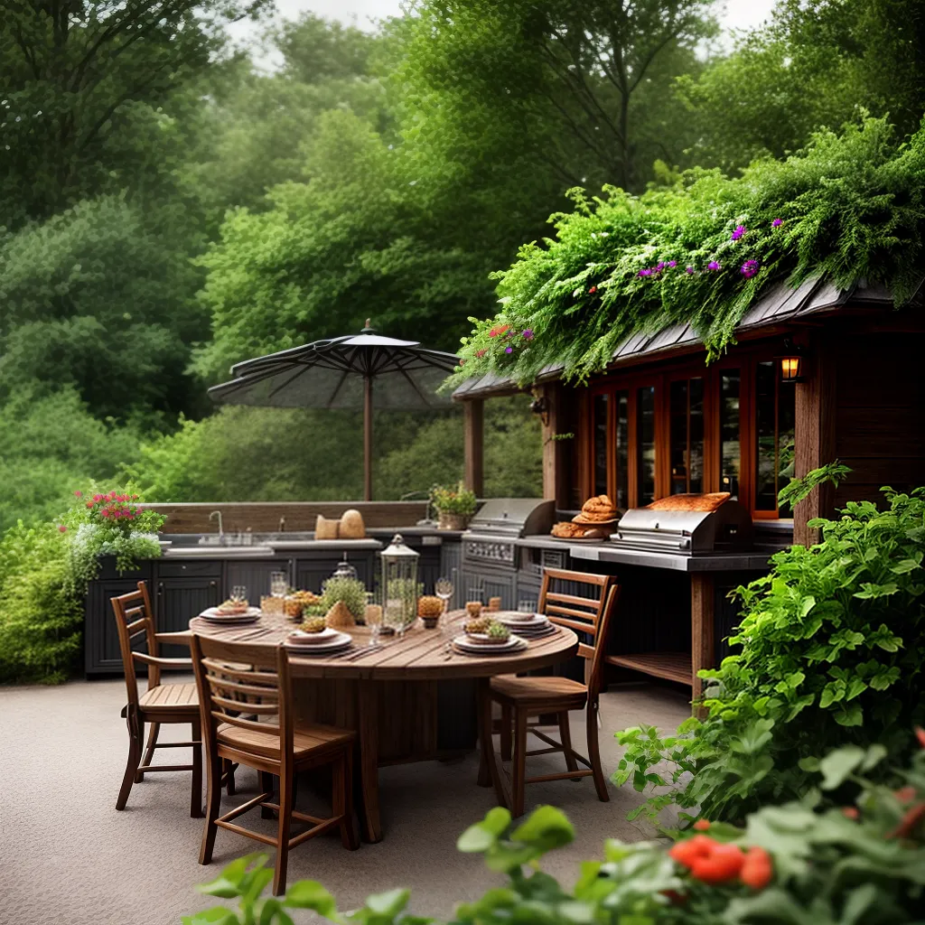 O Que Significa Sonhar com Cozinhas em Ambientes Naturais? 6 Fotos cozinha ao ar livre amigos natureza