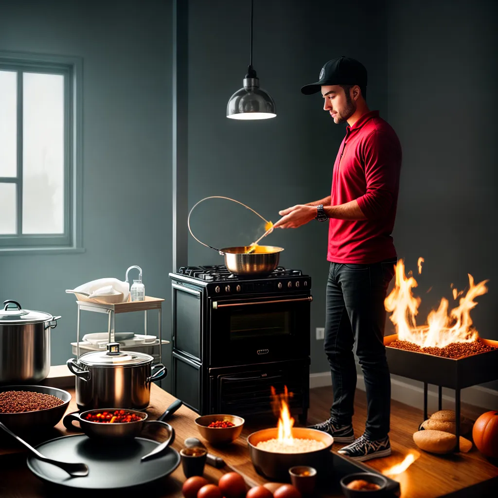 Fotos cozinha confusa sonho comida simbolos