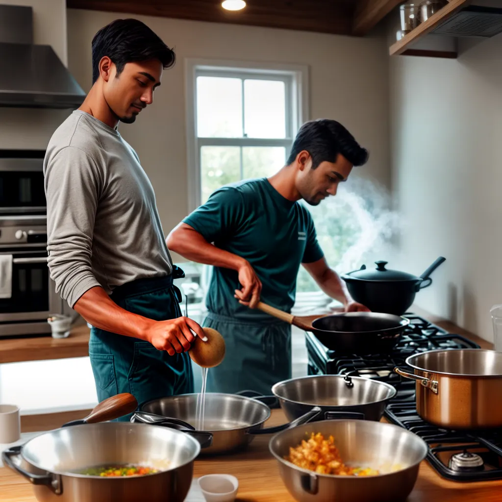 Significado de sonhar com Cozinhar: Descubra agora mesmo! 5 Fotos cozinha panela fumaca mexer mao