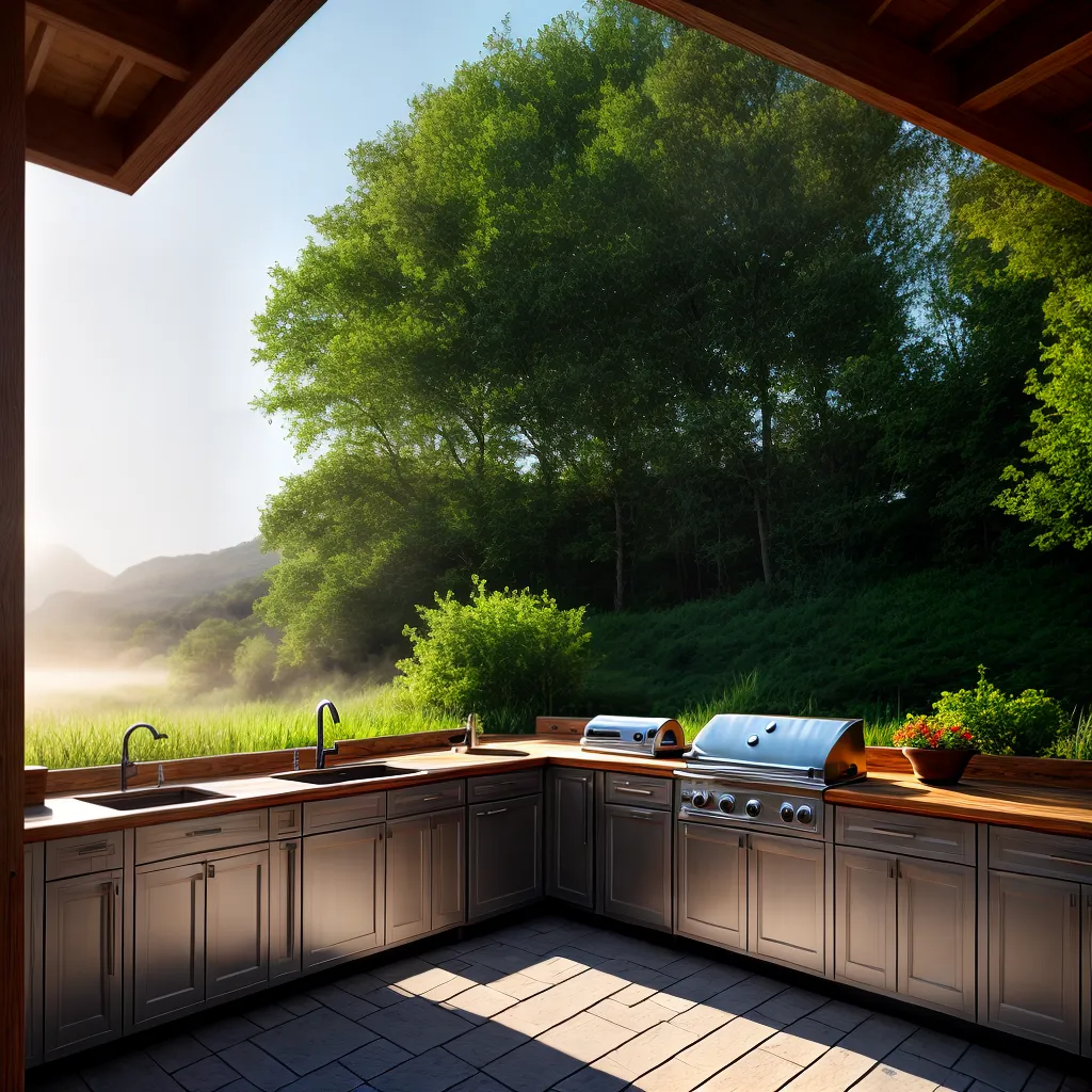 O Que Significa Sonhar com Cozinhas em Ambientes Naturais? 2 Fotos cozinha rustica ao ar livre ervas