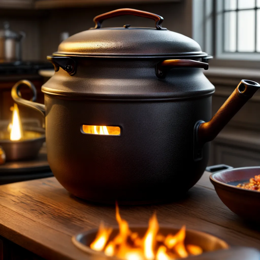 com Panelas e Caldeirões 4 Fotos cozinha rustica panela ferro fogo