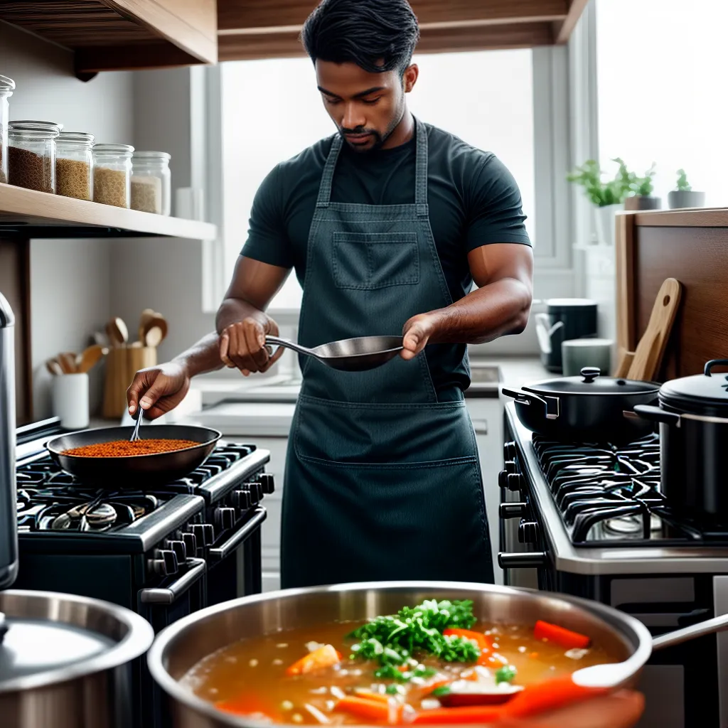Significado de sonhar com Cozinhar: Descubra agora mesmo! 6 Fotos cozinha sopa fogao ingredientes aroma