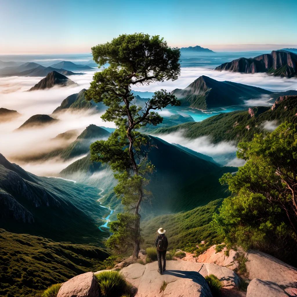 Fotos crescimento pessoal montanha paisagem
