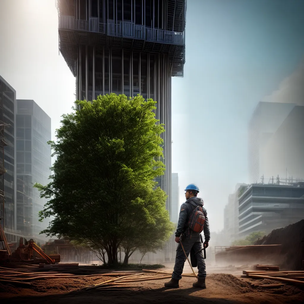 Fotos crescimento planta construcao