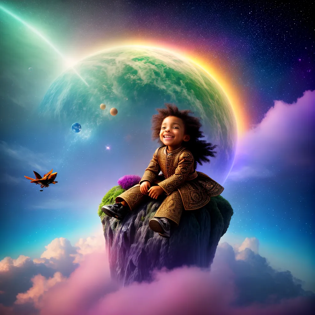 Fabricação de Sonhos Fantásticos: Como Interpretar e Aproveitar a Imaginação. 5 Fotos crianca nuvem imaginacao estrela