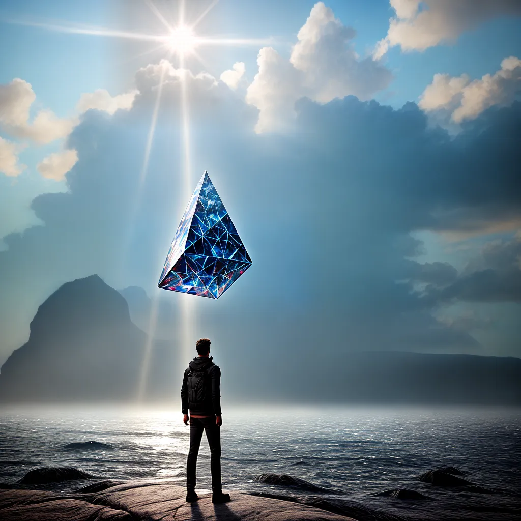Qual o Significado de Sonhar com um Octaedro? Descubra suas interpretações 5 Fotos cristal octaedro luz pessoa magia
