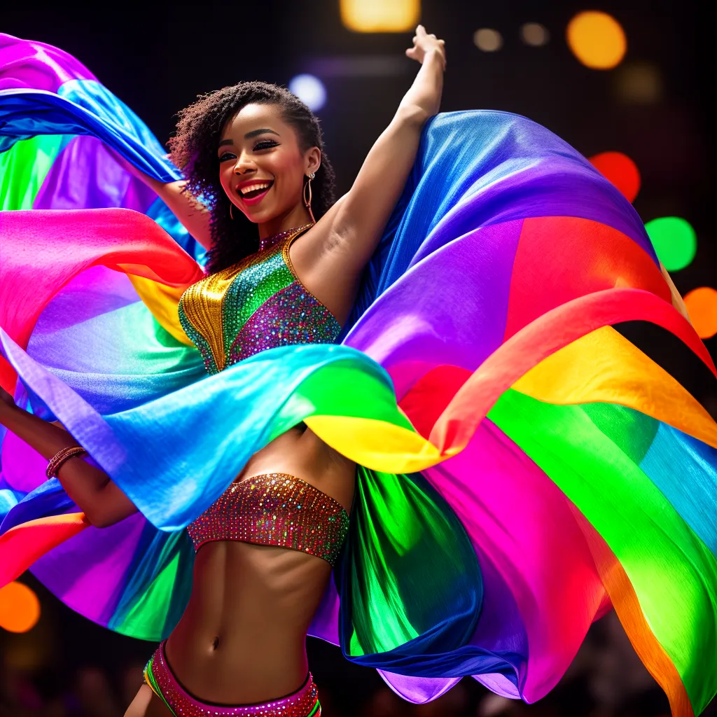 Alegria e Energia: Qual é o significado de sonhar com Dança? 2 Fotos danca alegria luzes musica