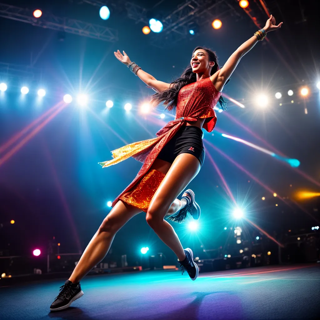 Sonhar com Shows: Descubra o Seu Significado 2 Fotos danca alegria show luzes musica
