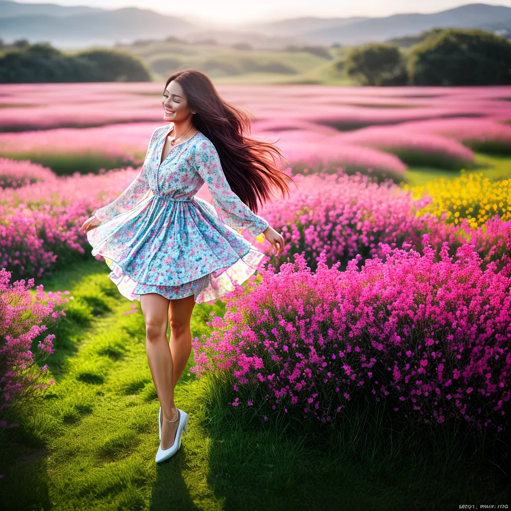 Descubra o significado de sonhar com Dançar e Florescer. 5 Fotos danca campo flores vibrante alegria