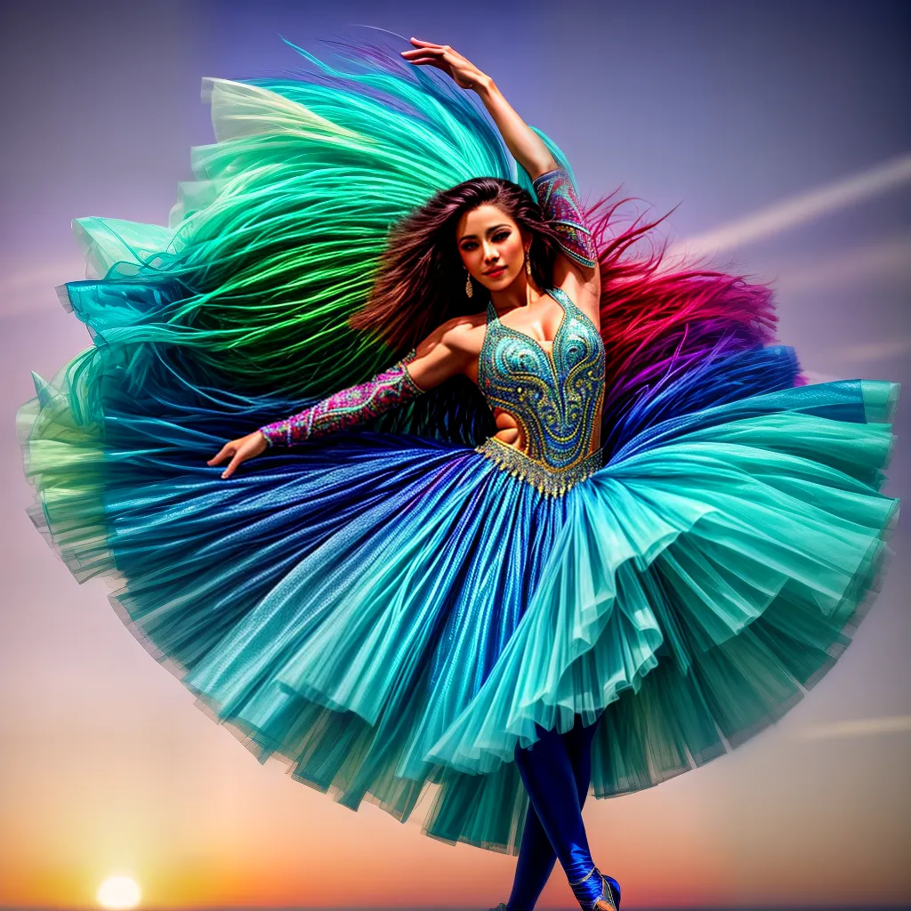 Conheça o significado de sonhar com um Dançarino 2 Fotos danca colorida movimento sonho