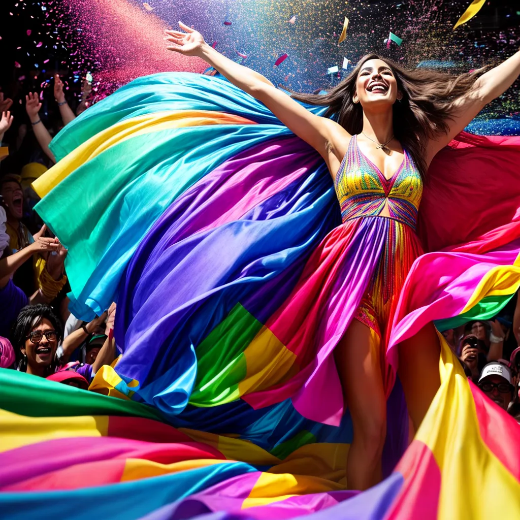Festa, música, celebração: Qual o seu significado nos sonhos? 4 Fotos danca confete festa alegria