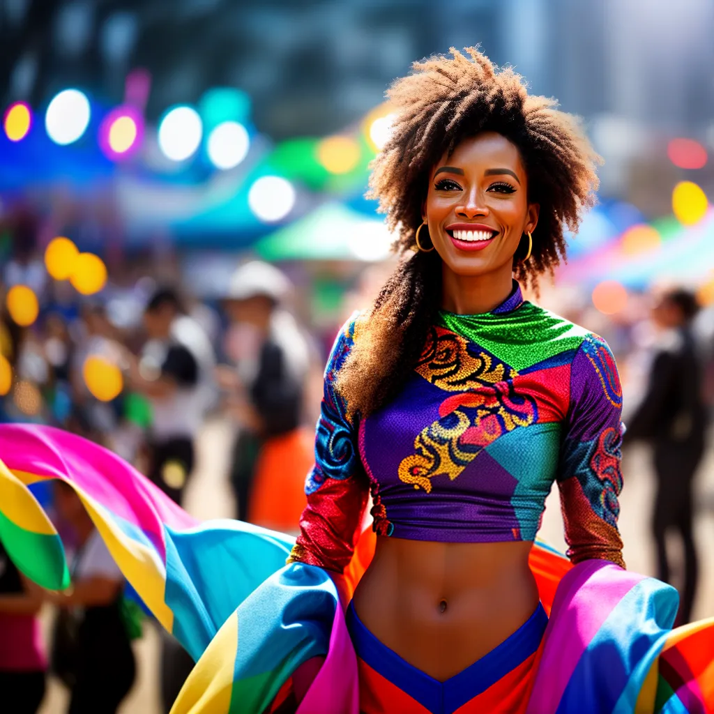 Significado de Sonhar com Cobra em Eventos e Festivais 2 Fotos danca festival cores feliz liberdade