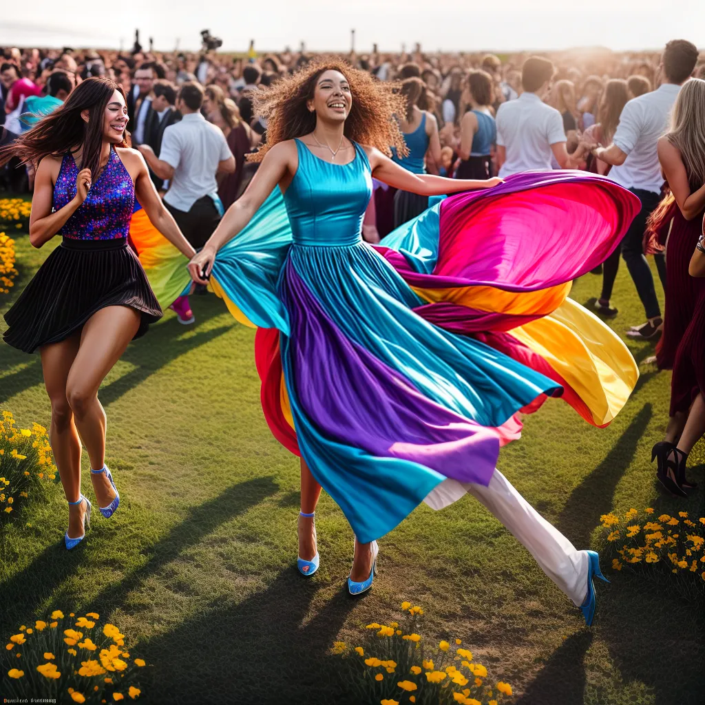 Compreendendo o Significado dos Sonhos com Festejo e Alegria 5 Fotos danca flores amigos familia