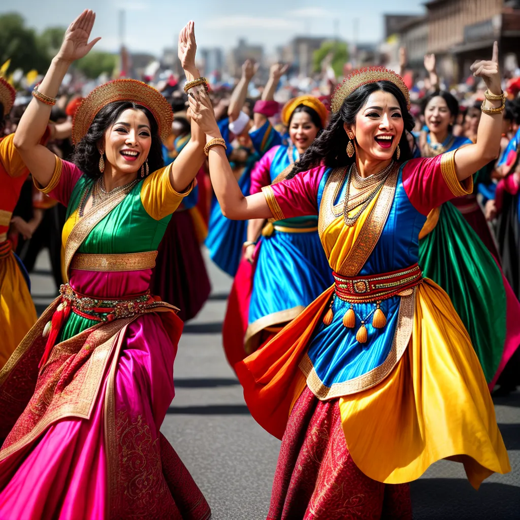 Gadanha, Ceifeira, Alegria: O Significado de Sonhar com o Folclore 3 Fotos danca folclorica tradicional multidao energia