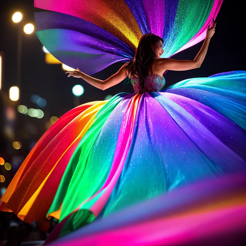 Fotos danca luzes alegria liberdade