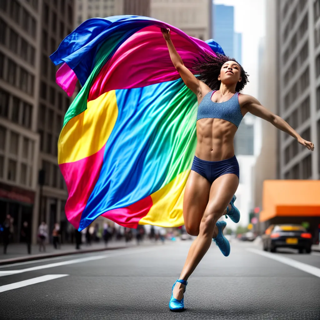 significa sonhar com dança contemporânea? 5 Fotos danca salto cores sonho