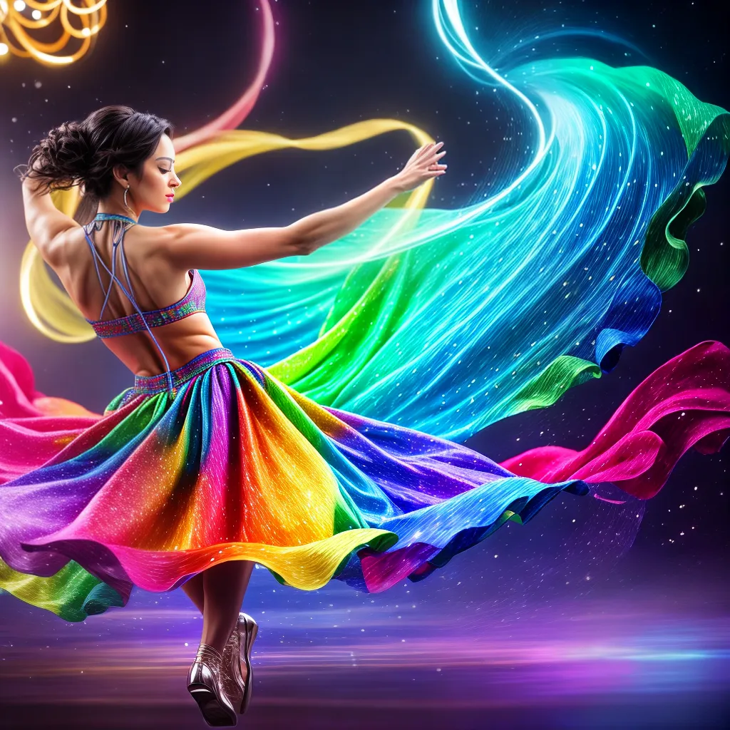 Fotos danca sonho luzes musica