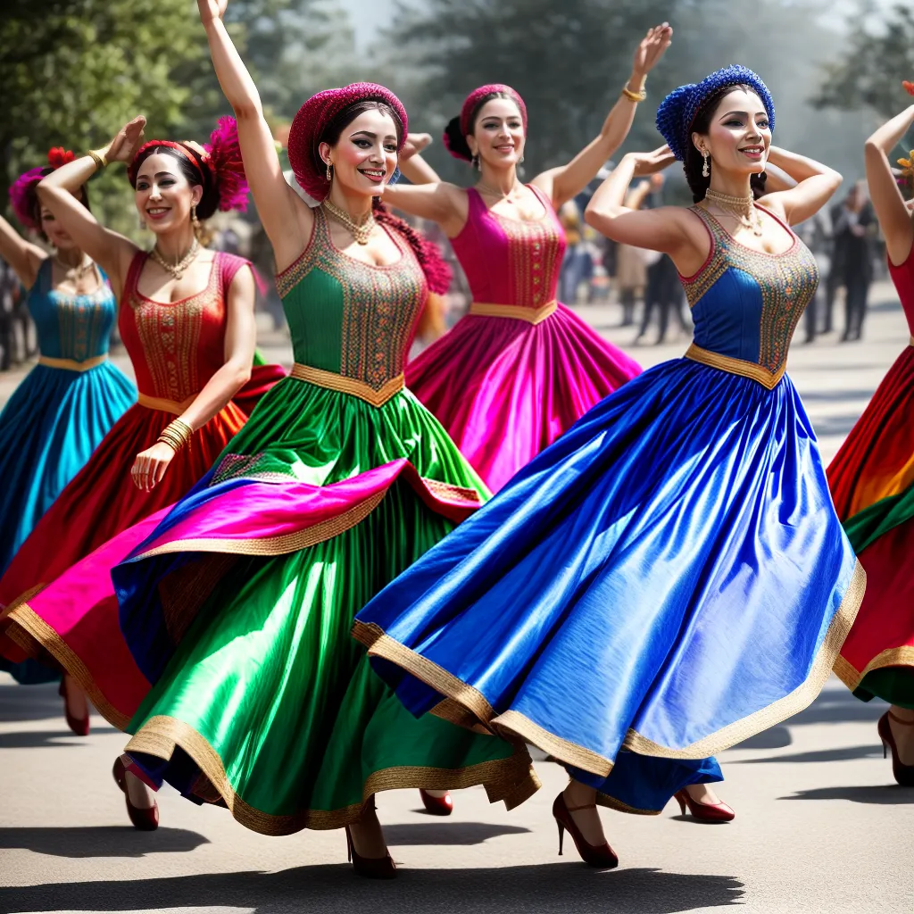 Fotos danca ucraniana trajes coloridos