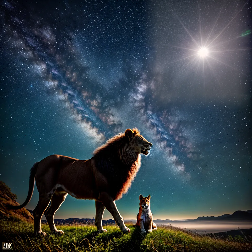 A interpretação dos sonhos com animais celestes 6 Fotos deitado campo constelacao animais magia