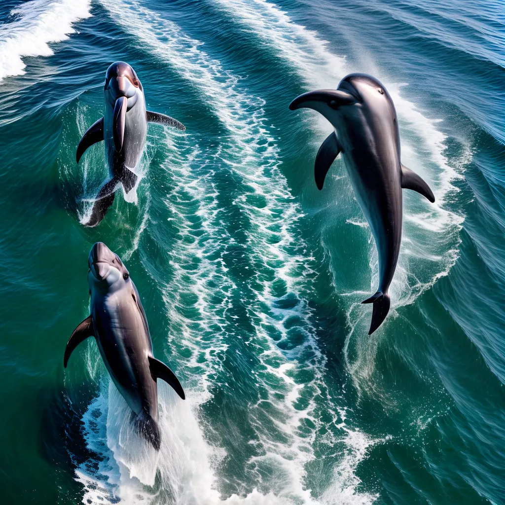 O melhor título é: O que significa sonhar com um Golfinho Brincalhão? 4 Fotos delfim sorridente salto pessoas barco sol