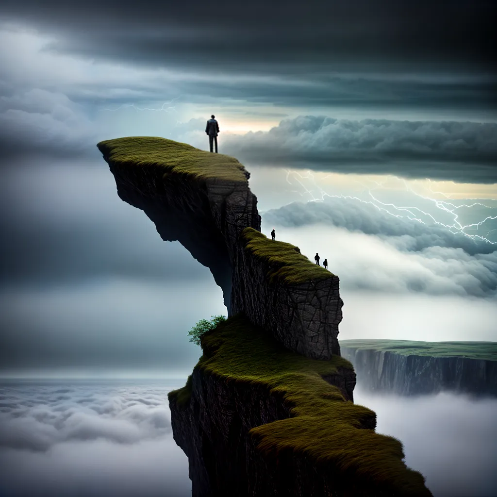 Fotos desafios sonho abismo tempestade
