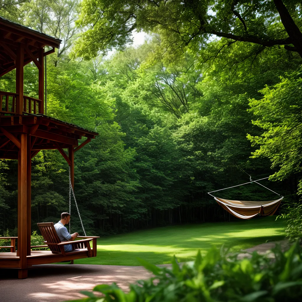 Entendendo o que significa sonhar com pertencimento nas férias no campo. 6 Fotos descanso natureza swing serenidade