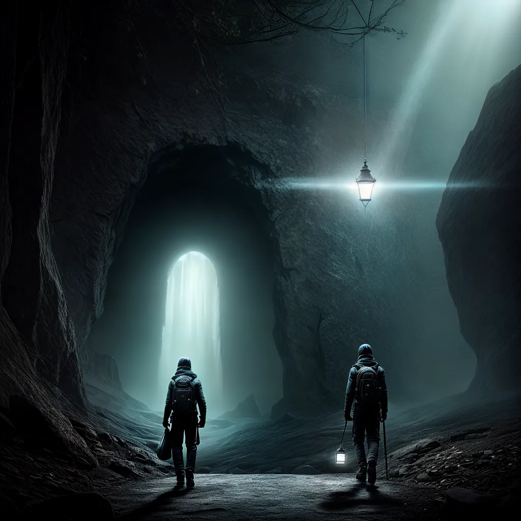 Fotos descida lanternas simbolos obscuro