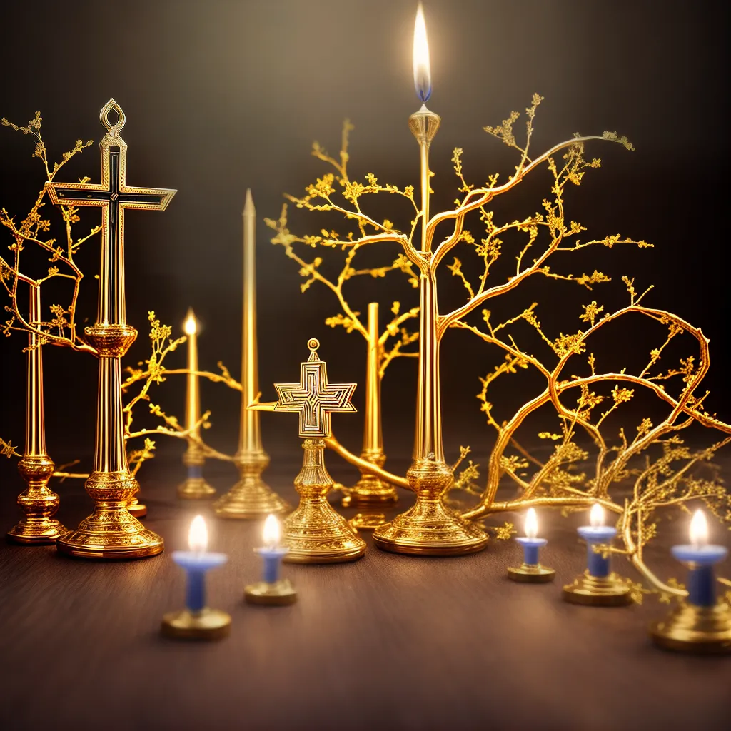 Descubra o Significado de Sonhar com uma Menorá Sagrada 2 Fotos descoberta significado menorah divina