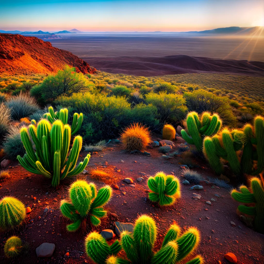 Fotos deserto cacto fogo resiliencia