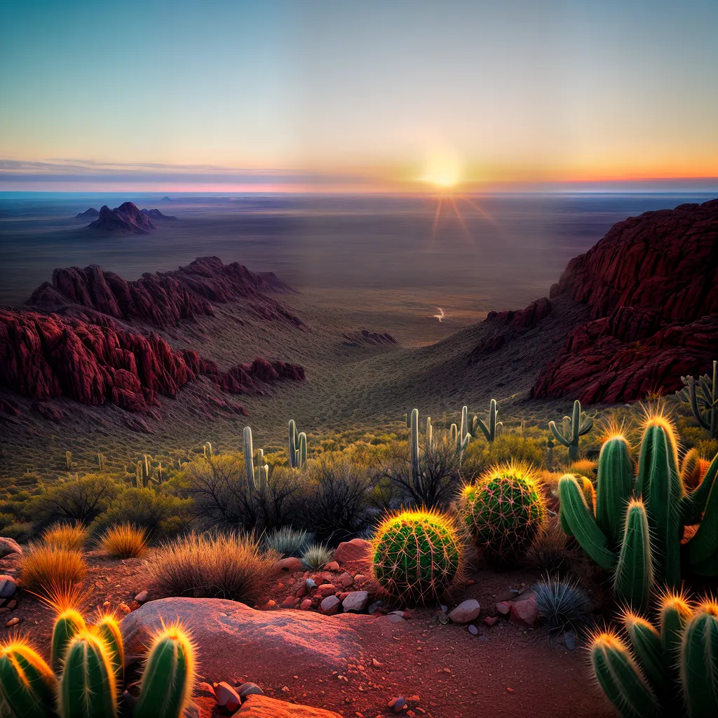 Descubra qual é o significado dos sonhos com cactos 3 Fotos deserto cacto solitario horizonte nebuloso