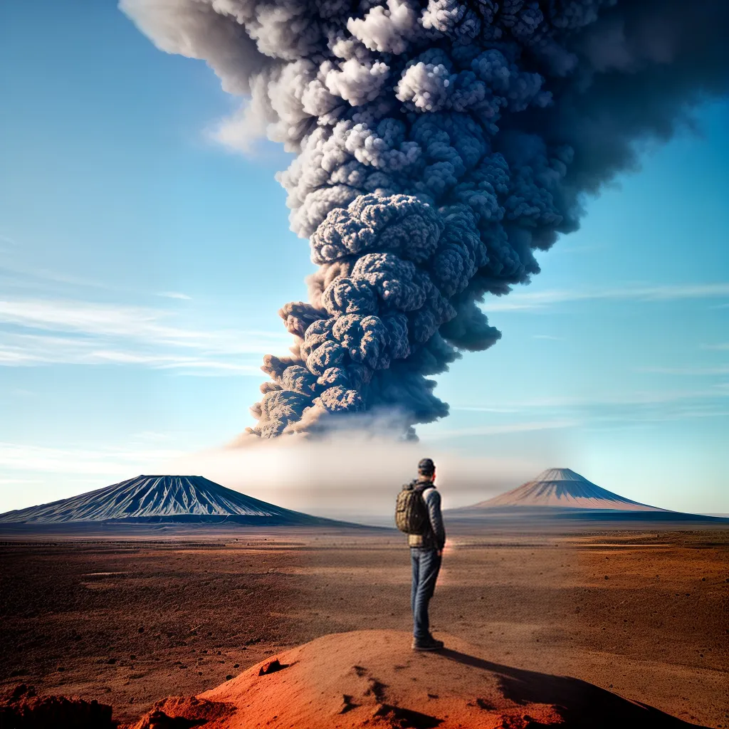 O Que Significa Sonhar com Poeira Vulcânica Ultrafina? Descubra Agora! 2 Fotos deserto erupcao vulcao poeira