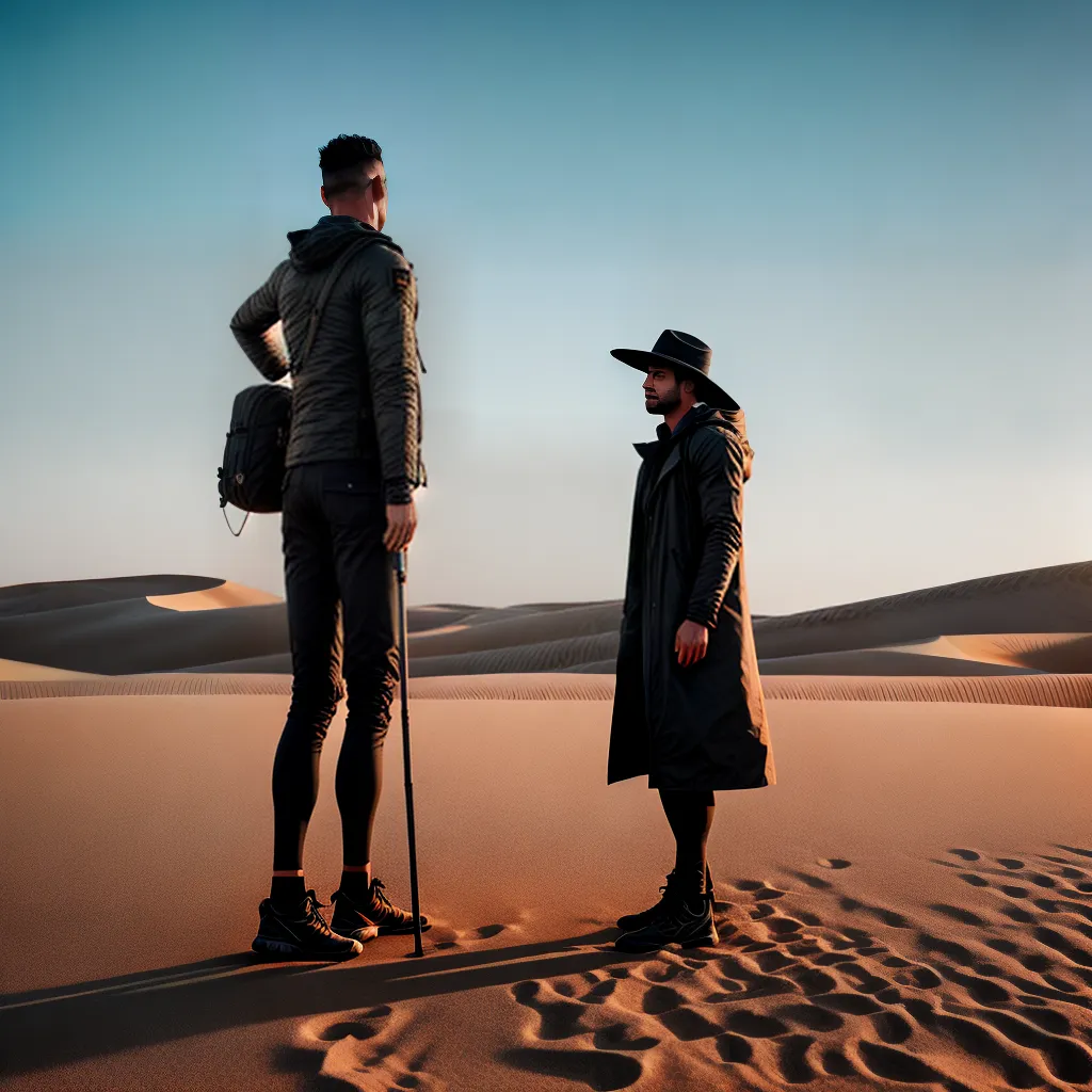 Qual o Significado de Sonhar com Cajado em um Deserto sem Fim 2 Fotos deserto solidao guia cajado