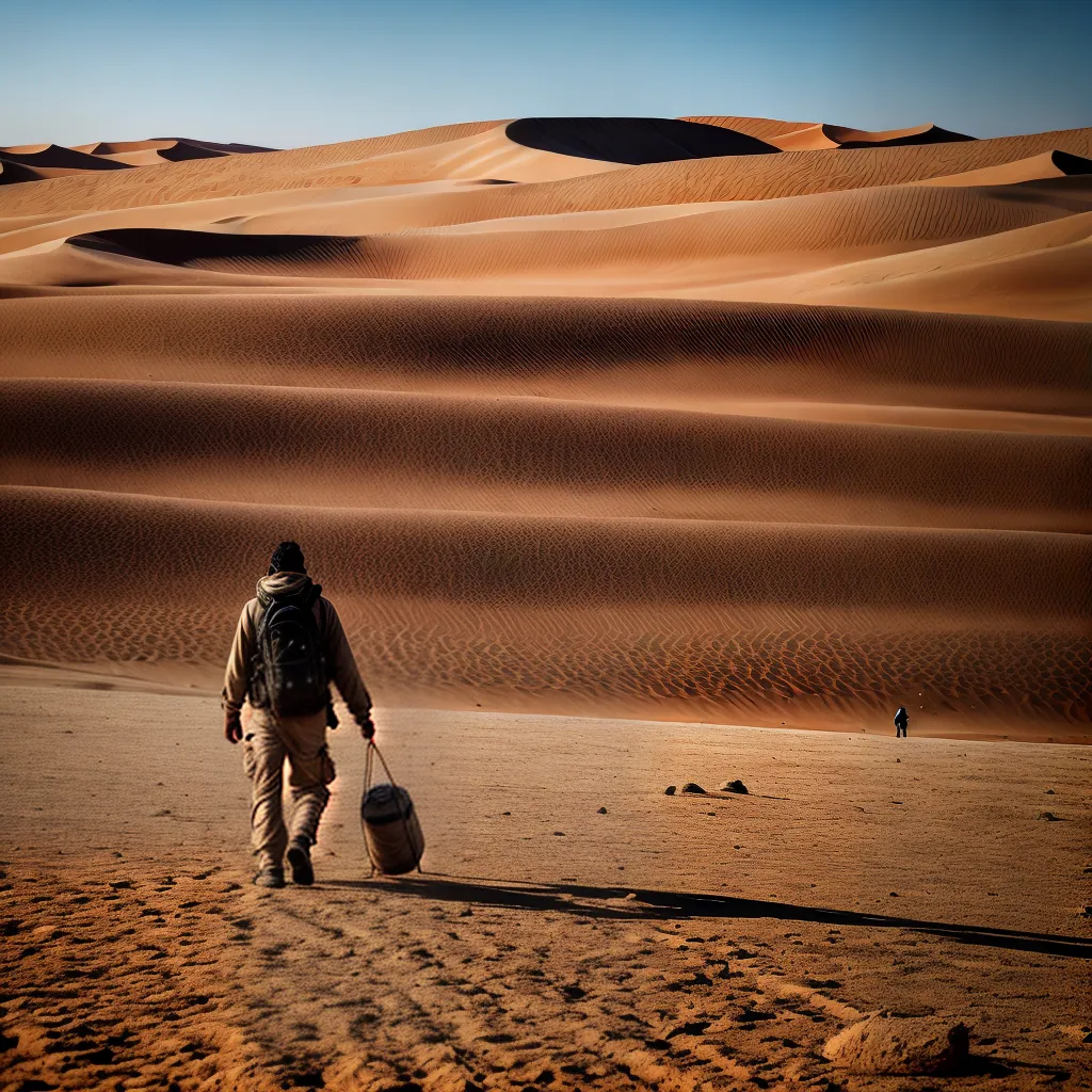 Descubra o Fascinante Significado de Nômades 5 Fotos deserto solidao mochila determinacao