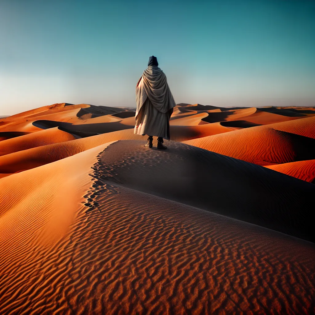 Despertar: Descubra o significado de sonhar com um oásis no deserto. 4 Fotos deserto solitario oasis esperanca 1