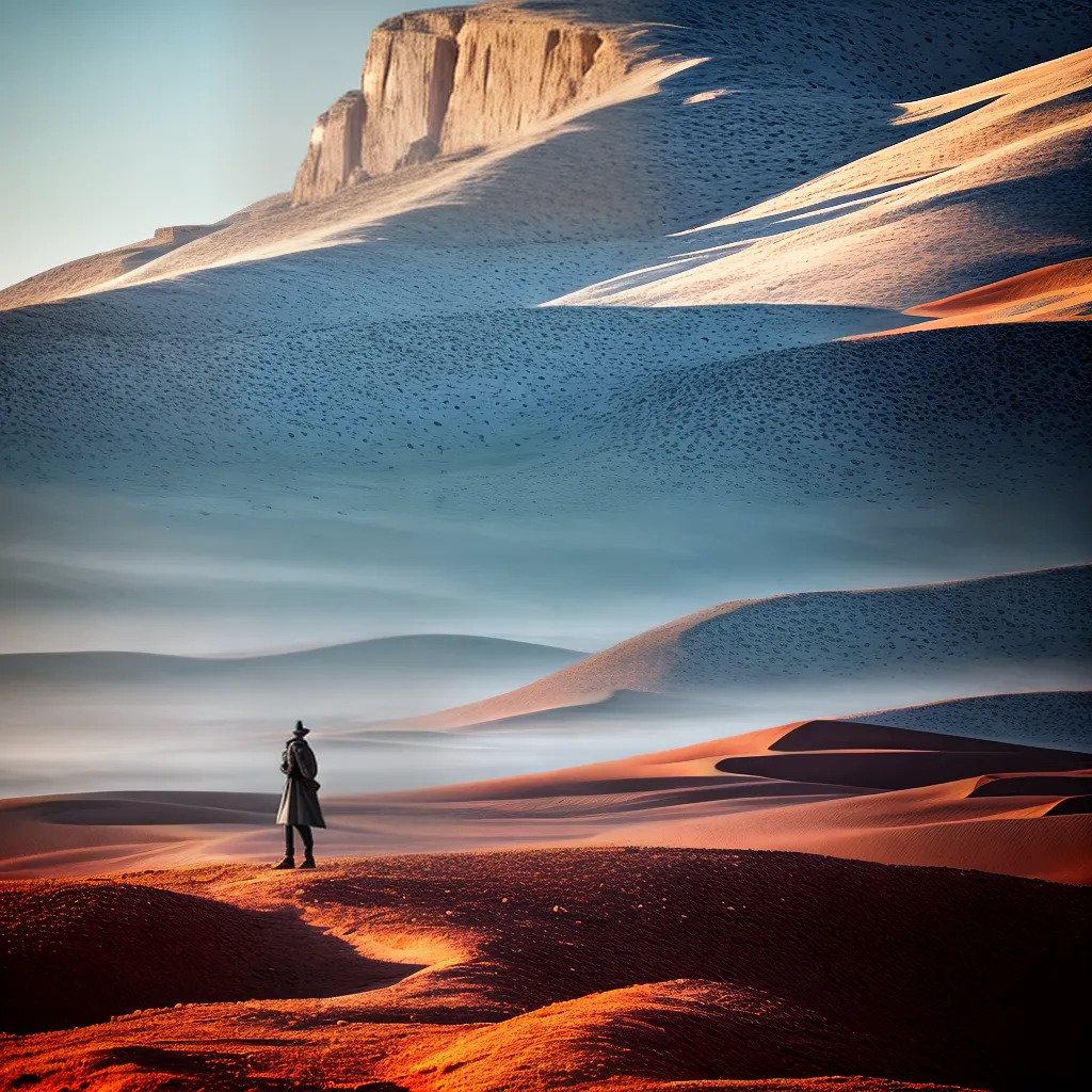 Despertar: Descubra o significado de sonhar com um oásis no deserto. 6 Fotos deserto solitario oasis esperanca