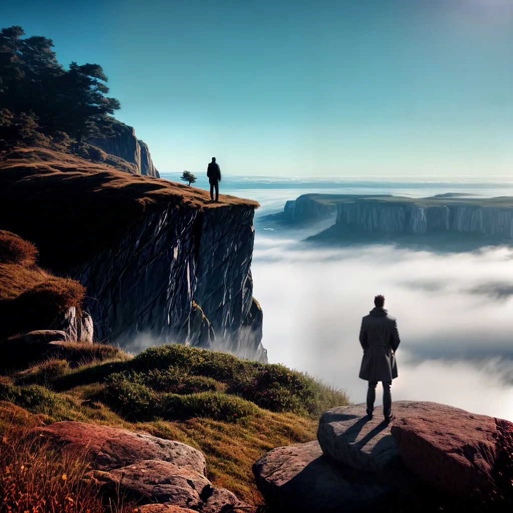 Desprendimento em Sonhos: O que Significa Sonhar com Desapego? 5 Fotos desprendimento cliff horizonte paz