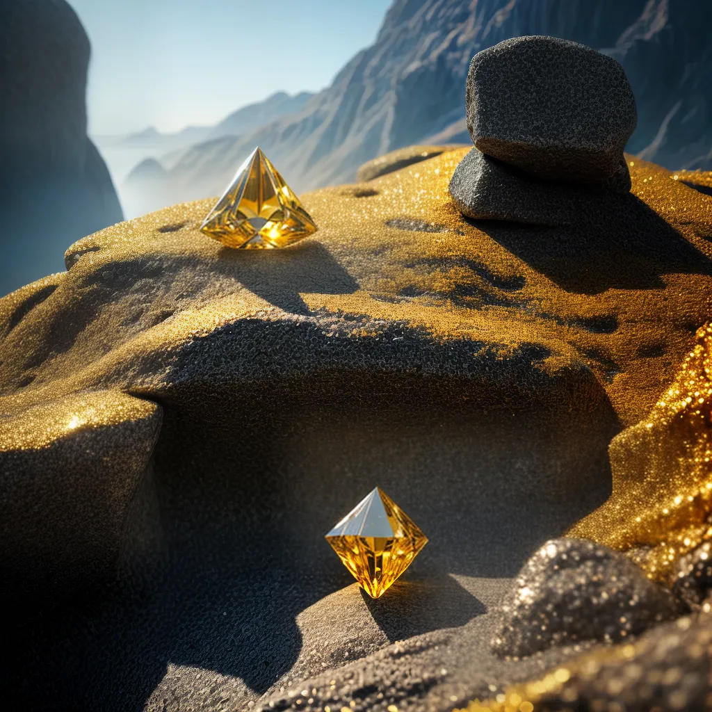 Fotos diamante ouro prata brilho resiliencia