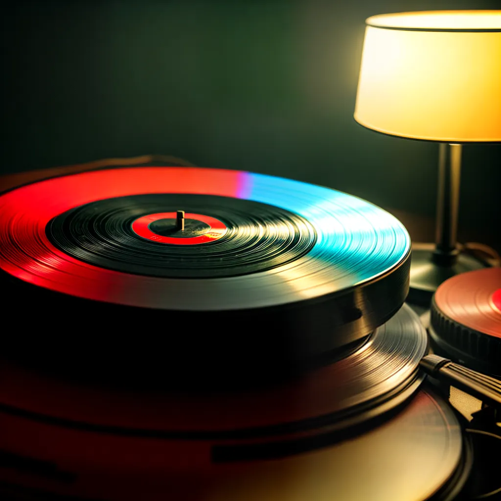 Descubra o Significado de Sonhar com Vinil e seus Discos 5 Fotos disco vinil luz lampada saudade