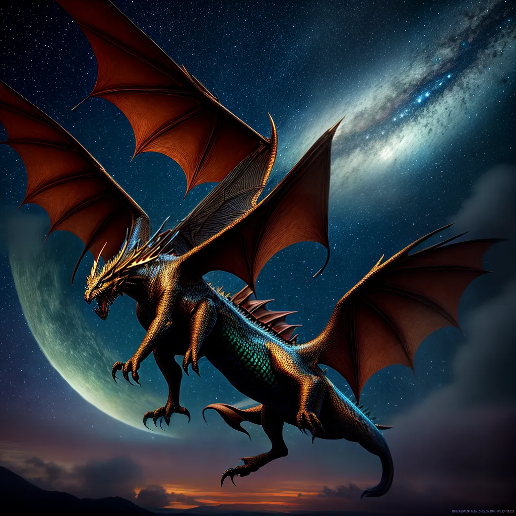 Significado de sonhar com Répteis Voadores: um guia completo para desvendar seus sonhos. 6 Fotos dragao estrelado imaginacao poder