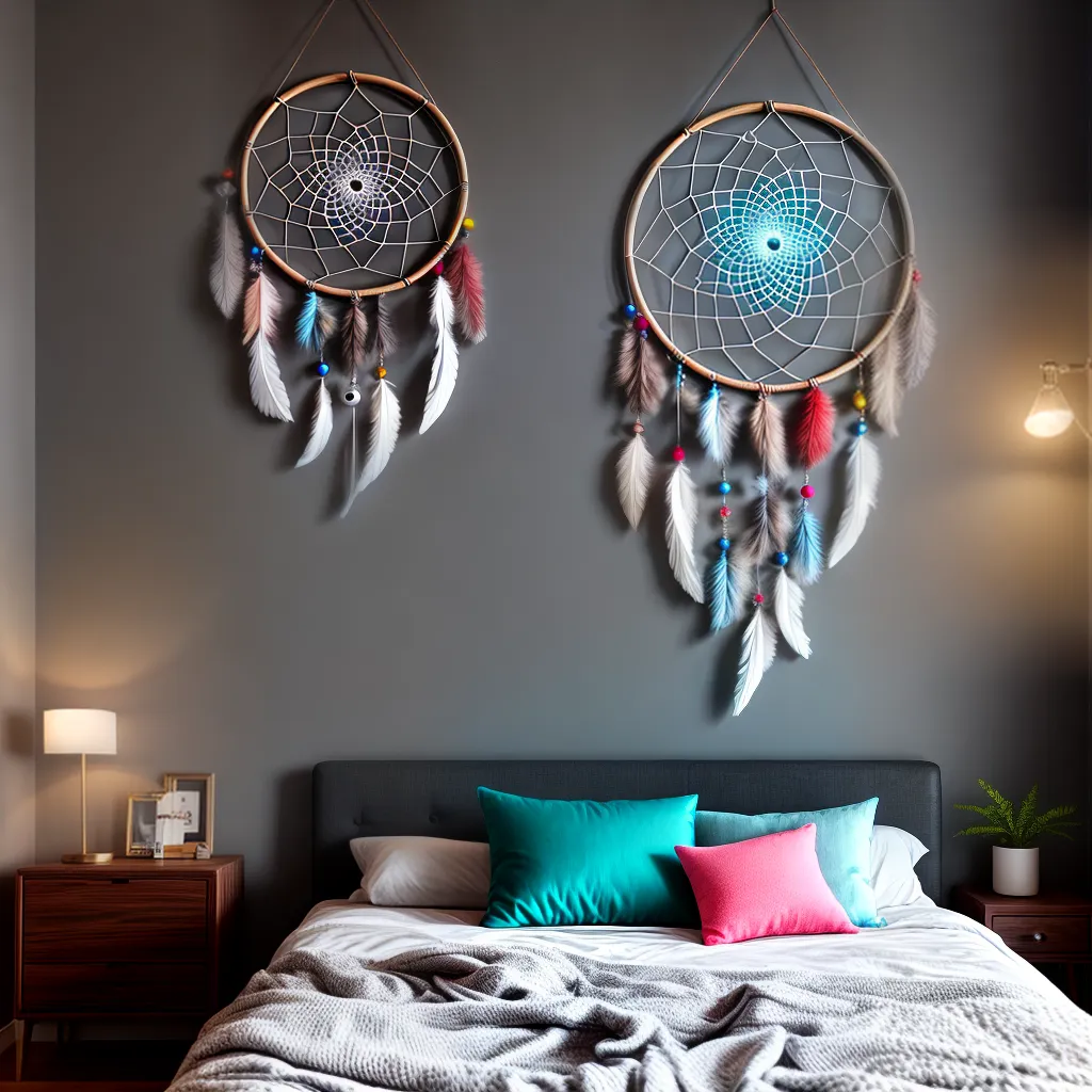Desvendando os Segredos dos Sonhos Quadrados 3 Fotos dreamcatcher bolhas coloridas quadrado