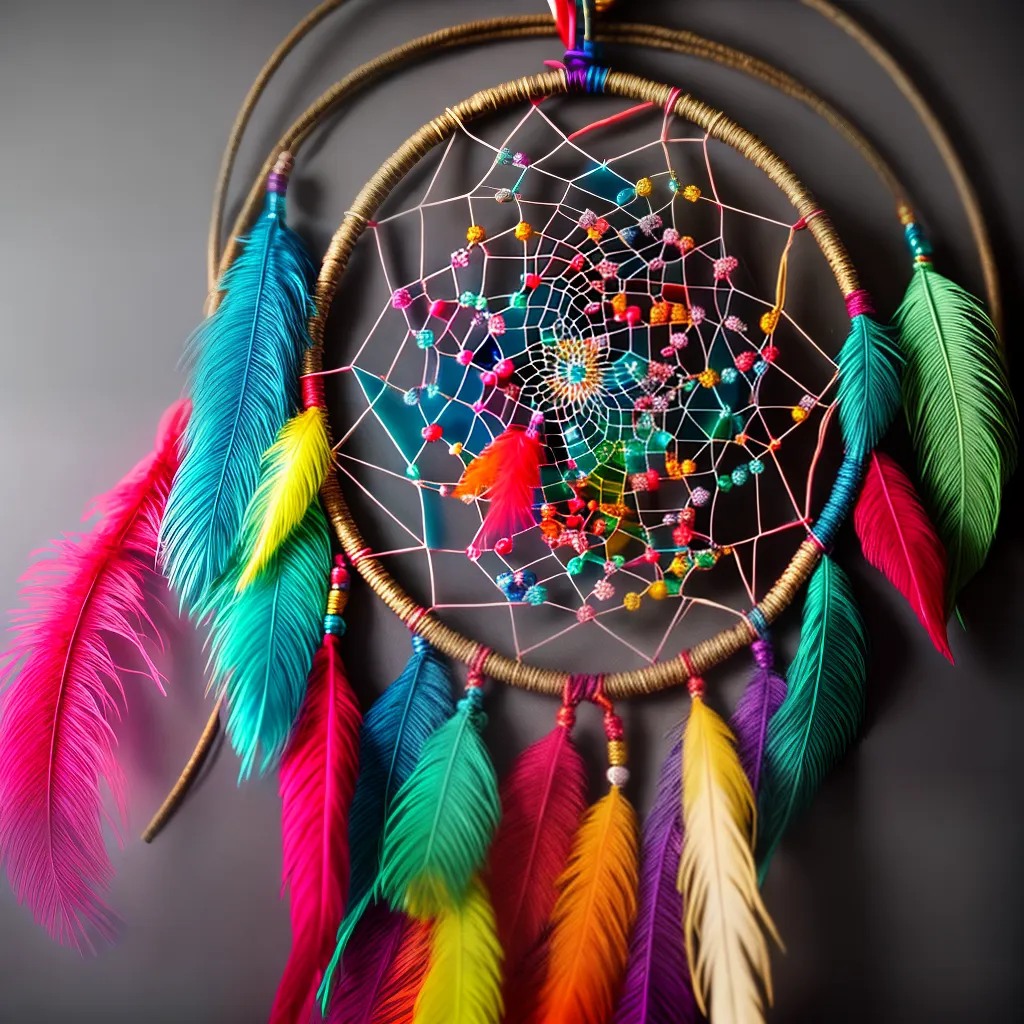 Desvendando os Significados dos Sonhos. 6 Fotos dreamcatcher penas teia beads