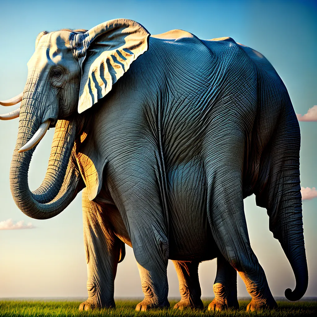 Significado de Sonhar com Elefante Branco: Interpretação Espiritual 5 Fotos elefante branco campo verde espiritualidade